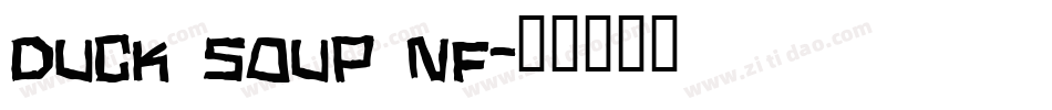 Duck Soup NF字体转换